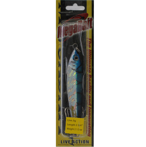 Mega Bait Jig 2 1/2 Ounce - Color 1 Blue Mack