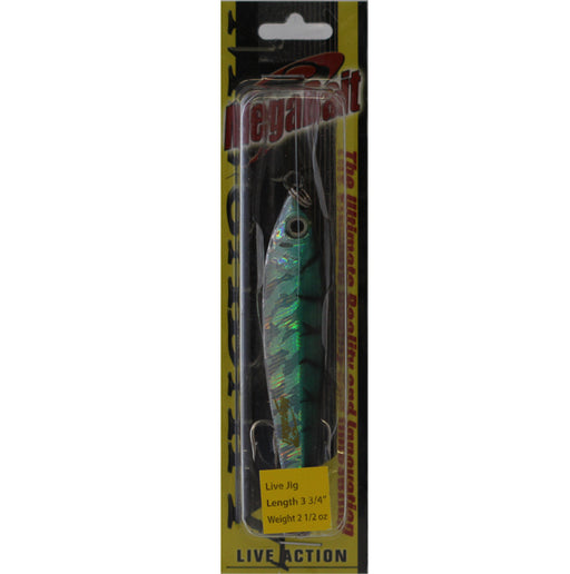 Mega Bait Jig 1.5 Ounce - Color 9 Dark Green Mack