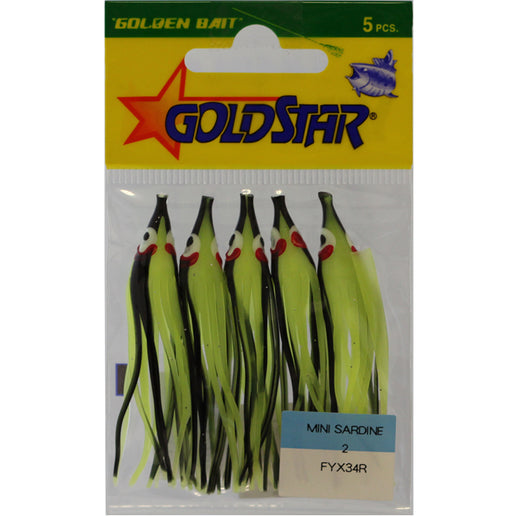 Gold Star Yamashita Squid 2" Mini Sardine FYX34R (4034)