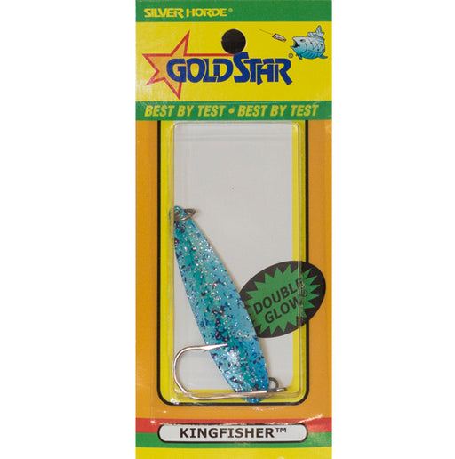 Gold Star Kingfisher 4 Lite Spoon 944 - Glow/Blue Spatter Back (AKA Blue  Brute)