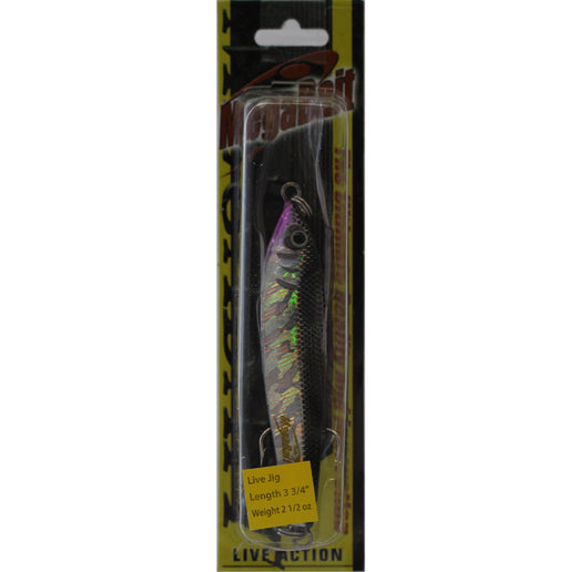 Mega Bait Jig 3.5 Ounce - Black / Silver